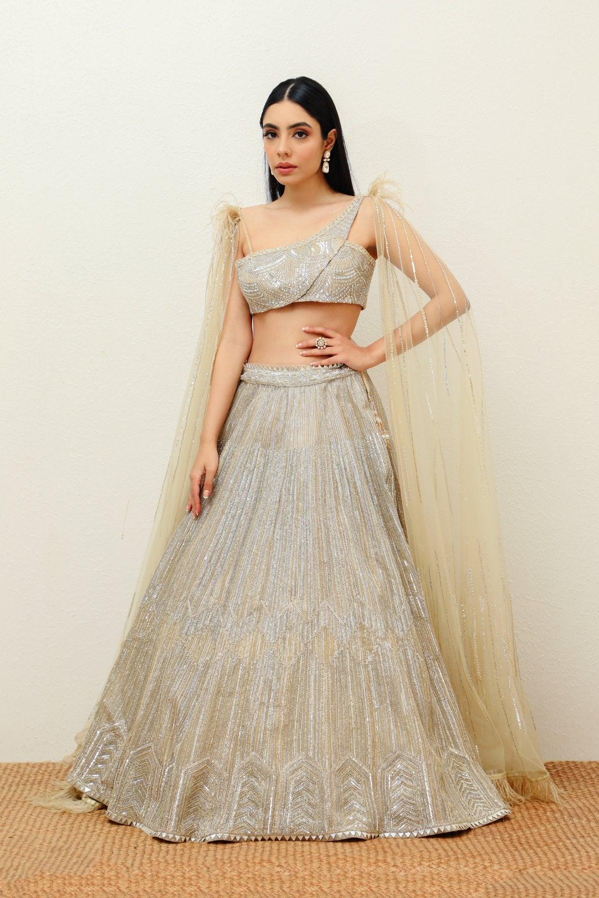Ivory Lehenga