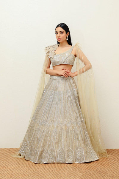 Ivory Lehenga - Studio Iris India
