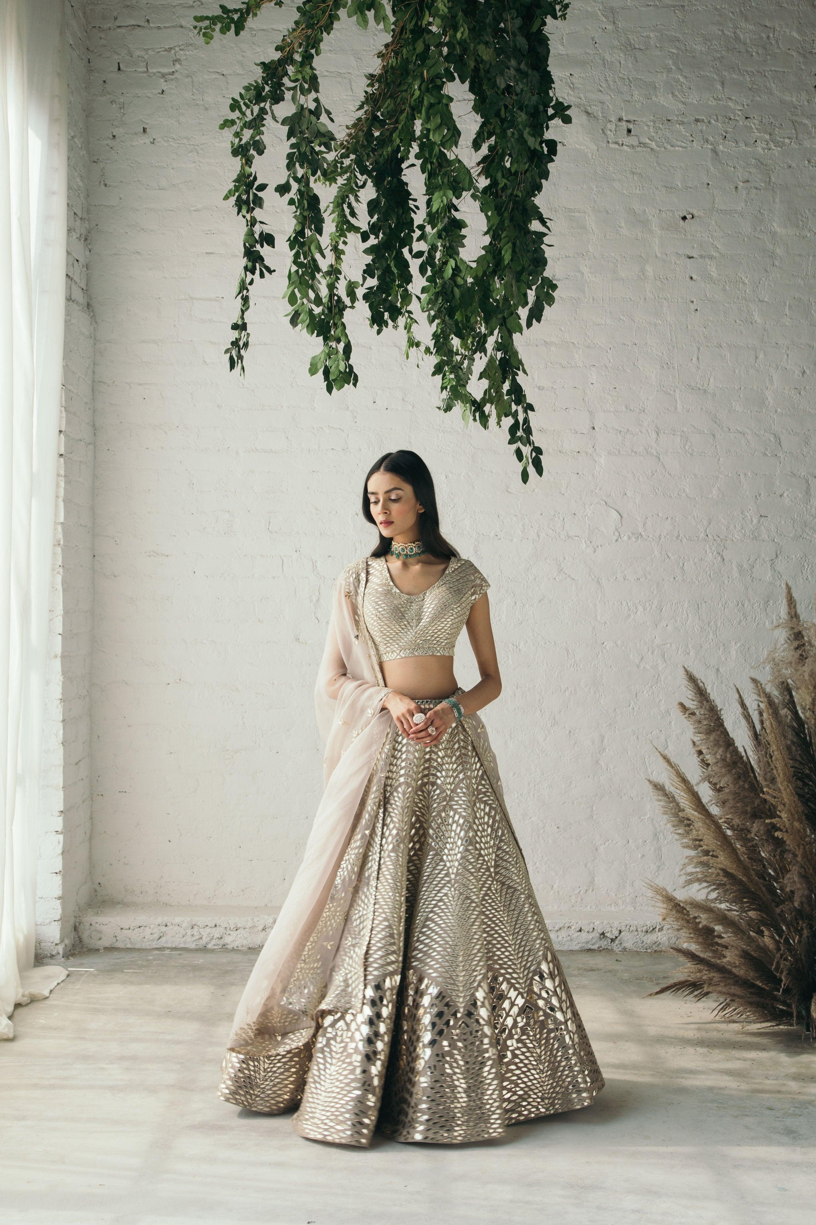 Mink Lehenga - Studio Iris India