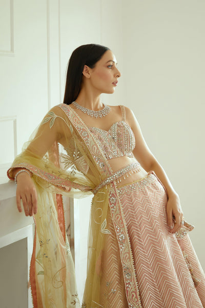 Opaline Lehenga